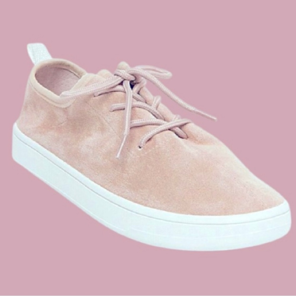 Steve Madden Elexa Microsuede Blush Sneaker